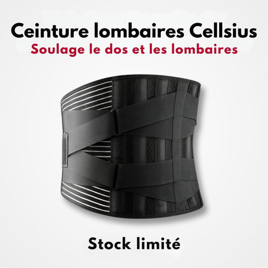 Ceinture Lombaires Premium Posturell - Le secret pour des activités sans douleur